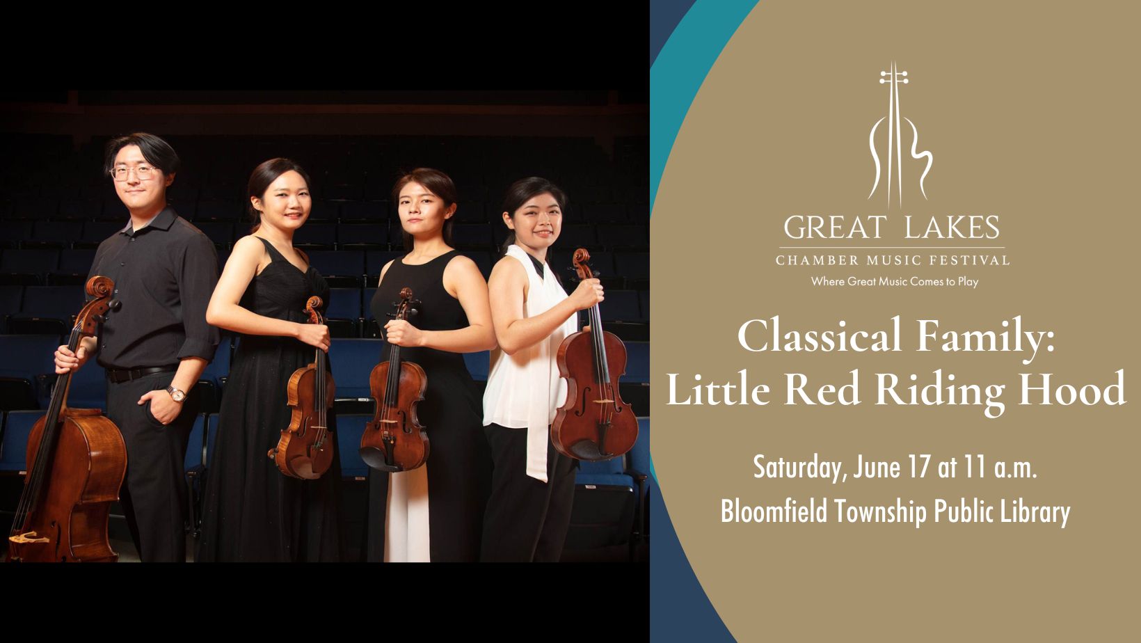 Classical Family: Little Red Riding Hood SAT JUNE 17 | 11 AM Hesper Quartet